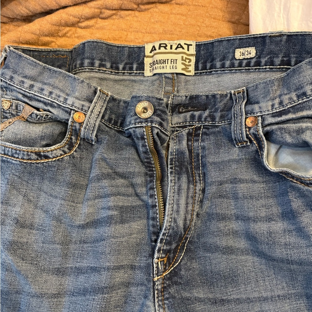 Ariat Men's Classic Denim Straight Jeans